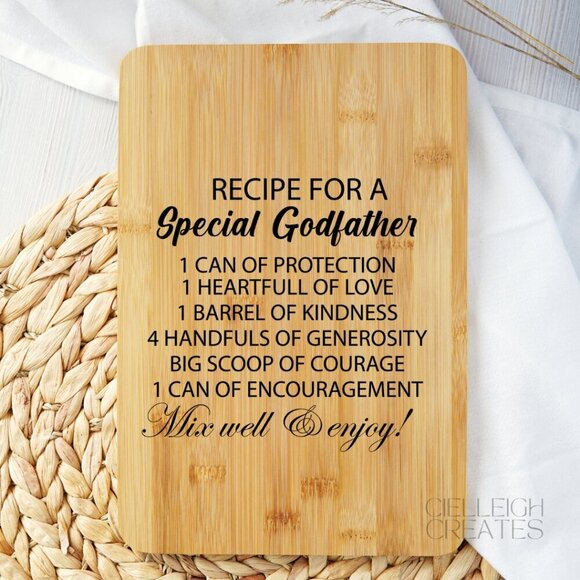 Individual Charcuterie board - Recipe for a Special Godfather - Picture 1 of 1